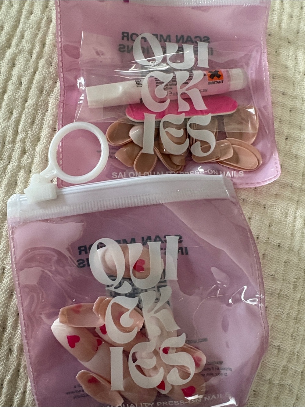 Quickies glue on 2 Nail Starter Kits